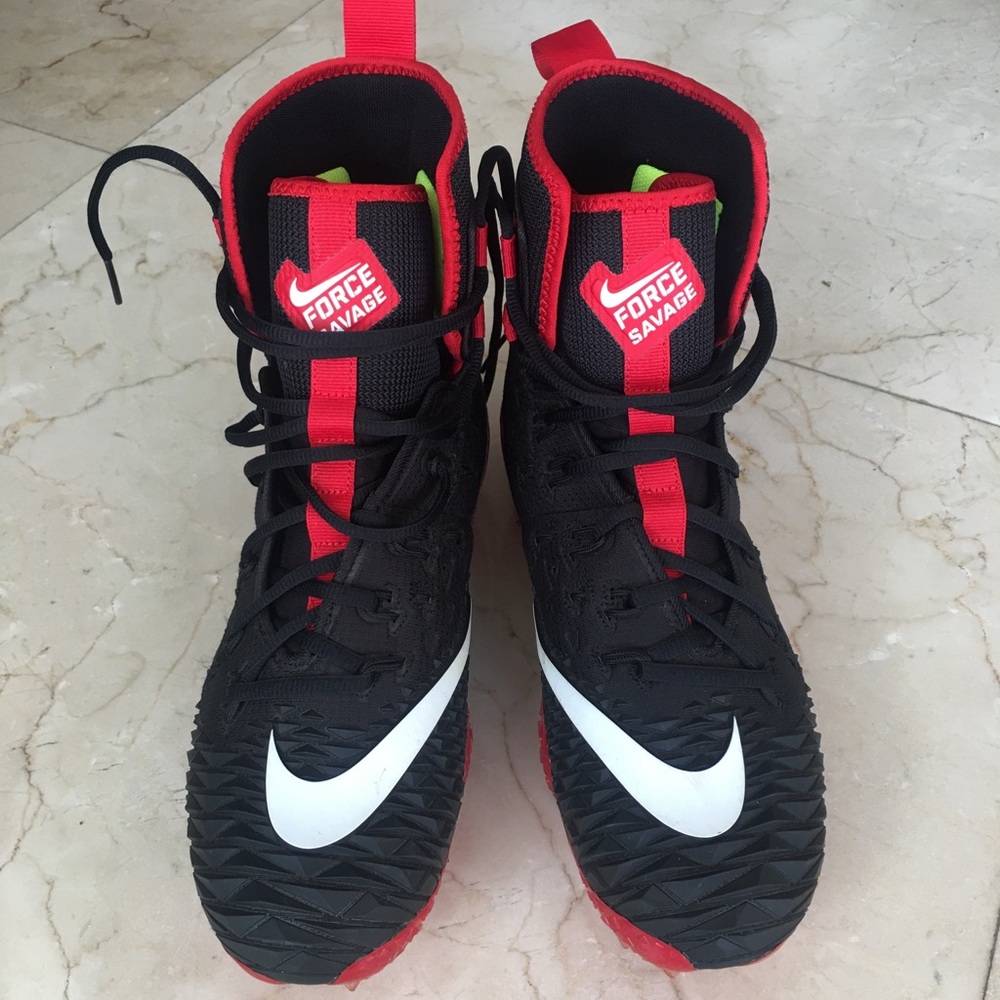 Gently Used Nike Force Savage Elite TD Men's Football Cleats Size 8.5 🏈